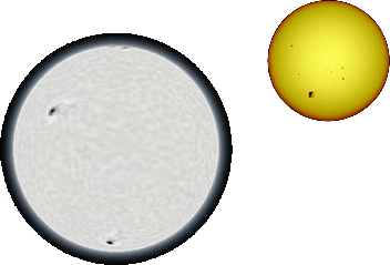 Sirius Sun and our Sun