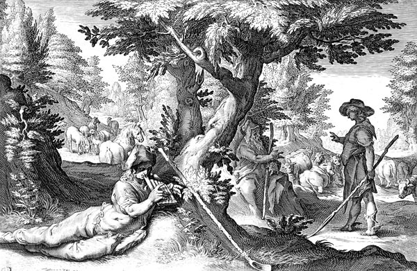 Mercury, Battus and The Stolen Cattle