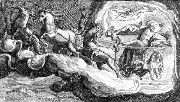 Phaeton drives the solar chariot