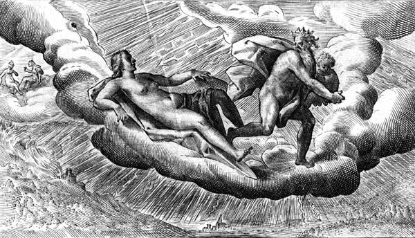 The death of Semele
